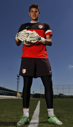 &Aacute;lvaro Peral, portero del Atl&eacute;tico de Madrid Juvenil DH